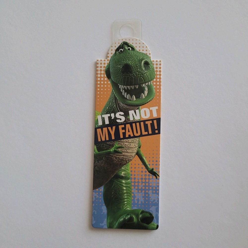 2010 Toy Story 3 T Rex Bookmark Magnetic Magnet UK That Company Called If, #6805 - Picture 2 of 16